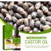 Castor Hair Oil for Hair and Scalp 60 ml Hair Oil Against Hair Loss to Stimulate Hair Growth and Care of the Scalp with Castor Oil Hair Oil Stimulates Hair Growth - Buy Online on GoSupps.com