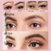 Brow Powder for Eyebrows 2 in 1 Stamp Eyebrow Makeup Set | Double Head Waterproof Brow Make Up Kit Brow Contour Kit for Girls Women Puchen 3 - Buy Online on GoSupps.com