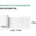 Plaster Gauze Bandage 4 x 180 (5yd) for Craft Masks, Scenery, Belly Cast - 12 Pack Gauze Bandage Roll - Buy Online on GoSupps.com