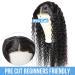 Ashart Wear and Go Water Wave Lace Front Wig for Black Women - 24 Inch Human Hair Glueless Wig with Pre Plucked 4x4 Closure - 180% Density - Buy Online on GoSupps.com