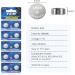YKM LR44 Batteries 10 Pack - AG13 L1154f A76 357/303 Alkaline 1.5V for Digital Calipers & Watches | International Shipping - Buy Online on GoSupps.com