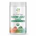 Organic Aura Neem Leaf Powder (Azadirachta Indica). 100% Pure Neem Raw and Green. USDA Certified Organic Neem for Immune Support Skin and Hair. Naturall Source of Antioxidants and Detox.