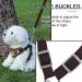 Rennaio No Pull Dog Harness & Leash Set - Adjustable Puppy Dishes with Clips | Ultra Comfortable for Small & Medium Dogs (Brown Size S) - Buy Online on GoSupps.com