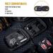 Oneigris Tactical Hip Pocket EDC Bag - Waterproof Molle Belt Pocket for Camping Hiking & Cycling - Black - Buy Online on GoSupps.com