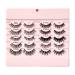 iENVY by KISS So Wispy Collection: 10 Best Natural & Dramatic Wispy Style False Lashes - Human Hair Fake Eyelashes - Buy Online on GoSupps.com