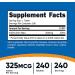 Nutricost Kelp Tablets 325mcg Iodine - 240 Tablets | Non-GMO & Gluten Free - Buy Online on GoSupps.com