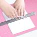 18x12 Self Healing Cutting Mat - Non-Slip PVC Double Sided 5-Ply A3 Art Craft Mat - Rotary Mat for Quilting, Sewing, Crafts - Precision Scrapbooking Project - Pink/Purple - Buy Online on GoSupps.com