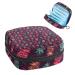 Blue Pink Coral Pineapple Pattern Sanitary Napkin Storage Bag Feminine Menstrual Cup Pouches Nursing Pad Holder Tampon Bags Portable Period Bag for Women Teen Girls 1Pcs Multi-colored 1