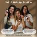 100% Organic Glycerin - For Skin & Hair - Food Grade - USDA Certified - Not From Palm Oil - Perfect Skin and Hair Moisturizer - 1 Fl Oz Glass Bottle & Dropper 1 Fl Oz (Pack of 1) - Buy Online on GoSupps.com