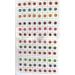 192 Multicolored Bindis Forehead Tika Face Jewels - Indian Daily Use Bindi - Round Dot (Shine) - Buy Online on GoSupps.com