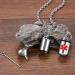 Large Medical Alert Necklace | Stainless Steel Medical ID Pendant for Men & Women - Buy Online on GoSupps.com