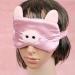 IUAQDP Cute Piggy Sleep Eye Mask Set - Funny Cartoon 3D Pig Shading Eye Cover for Travel, Nap, Night Rest - Soft Silky Animal Blindfold with Elastic Strip - Men Women - Buy Online on GoSupps.com