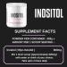 Inositol (Myo-Inositol) Powder 300g | Premium Powder for PCOS Support & Hormonal Balance - Buy Online on GoSupps.com