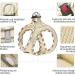 Haapaw Adjustable No Pull Dog Harness & Leash Set - Reflective Step-In Puppy Harness for Extra Small & Small Medium Dogs (Beige S) - Buy Online on GoSupps.com