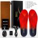 Heated Insoles 3300mAh with Remote | Up to 11 Hours Heating | Rechargeable Electric Foot Warmer for Men & Women | Ideal for Hunting, Skiing, Hiking & Camping | Red, Size L (US Men's 9.5-12, Women's 11-13.5) - Buy Online on GoSupps.com