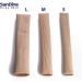 Silicone Gel Toe Tubes 3 Pack - Cuttable & Elastic Sleeve Set for Corns, Blisters & Calluses - 15cm Beige - Relief from Friction - by Sandine - Buy Online on GoSupps.com