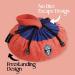 CardKingPro Monstrous Dice Bag - Orange/Blue - Huge 500+ Dice Capacity - 8 Pockets - Perfect for Dice Hoarders - Buy Online on GoSupps.com