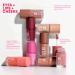 3ina Make-Up No-Rules Cream 362 Vegan Pink Liquid Blush for Eyes Lips & Cheeks | Natural Finish with Sweet Almond Oil | Cruelty-Free Cream Blusher - Buy Online on GoSupps.com