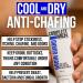 Groin Guard Anti Chafing Cream for Men | Talc-Free Aluminum-Free Natural Odor Control & Friction Defense - Non-Greasy & Cool Dry Comfort - Buy Online on GoSupps.com