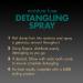 Black is Beautiful Detangler Spray - Sulfate Free with Coconut Oil, Honey, and Turmeric | 7.6 fl oz - Buy Online on GoSupps.com