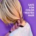 Fun In by Sun In Temporary Hair Color Purple - Easy Brush Applicator Washes Out in One Shampoo Gluten-Free Paraben-Free Alcohol-Free Cruelty-Free - Buy Online on GoSupps.com