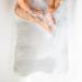 Ubbi Non-Slip Baby Bath Mat with Powerful Suction Cups - Gray | Bath Tub Time Essentials - Buy Online on GoSupps.com