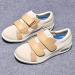 WCXTY Wide Diabetic Shoes for Elderly Swollen Feet - Adjustable Closure, Arch Support - 11.5 Beige - Buy Online on GoSupps.com