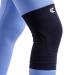 Cannon Sports Knee Compression Sleeve for Support Stability and Athletic Enhancement Set of 2 (Black Medium) Medium Black