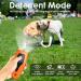 Dog Bark Deterrent Devices Ultrasonic Dog Barking Control Device Anti Bark Device for Dogs with LED Flashlight 33 FT Range Rechargeable Dog Bark Deterrent Orange - Buy Online on GoSupps.com