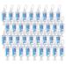 Purell Advanced Hand Sanitizer Refreshing Gel Clean Scent 1 fl oz Travel Size Flip Cap Bottle with JELLY WRAP Carrier (Pack of 36) 3900-36-WRP