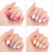 96-Piece Self-Adhesive Artificial Nails for Kids | Cute Stick-On Fingernails with Rhinestones - Buy Online on GoSupps.com