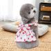 Shenrongtong Small Dog Dresses for Girls | Adorable Strawberry Print Puppy Clothing | Pet Rock Litter Dresses XS - Buy Online on GoSupps.com