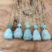 Ubrand Gemstone Perfume Bottle Pendant | Essential Oil Diffuser Necklace | Natural Crystal Agate Jewelry | Amazonite G Rosary Beads - Buy Online on GoSupps.com