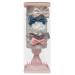 Elly & Emmy Baby Girl Headband Stand Organizer Set - Pink Floral Print, 5pc Hair Accessories for Newborns & All Hair Types - Buy Online on GoSupps.com