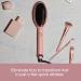 ghd Glide Hot Brush - Ceramic Technology, Ioniser, Frizz Control, 185 C Temp, Peach Charity Edition - Buy Online on GoSupps.com