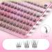 Self Adhesive Eyelashes No Glue Natural Fake Lashes Wispy Individual Lashes DIY Manga Lashes Clusters Extension Mix 10-12-14MM Reusable False Eyelashes No Sticky Residue Self Application at Home - Buy Online on GoSupps.com