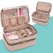 Bafaso Pale Rose Nail Polish Organizer - Holds 40 Bottles, with Manicure Tools Storage Sections - Buy Online on GoSupps.com