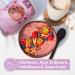 BREKKY BOWL - Vegan Raspberry Acai Smoothie Bowl Powder | 100% Natural No Added Sugar Easy Prep Superfood Breakfast - Buy Online on GoSupps.com