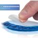 ICEHOF Self-Adhesive Cooling Pads | Set of 3 Reusable Gel Compresses for Pain Relief | Ideal for Injuries Swelling & Tension - International Shipping Available - Buy Online on GoSupps.com