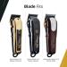 Wahl Professional Stagger Tooth Gold Bladeset High-Precision Replacement Blade DLC and Titanium Coated Seamless Blending Fits Cordless Magic Clip 8148 and 8509 - Buy Online on GoSupps.com