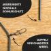 AMZFISHING 10x Anti-Tangle Metal Boom - Premium Fishing Spacers & Carp Accessories | Feeder Fishing Gear | 50mm - Buy Online on GoSupps.com