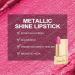 Oulac Metallic Shine Lipstick - Sweet Lolita (17) | Long-Lasting High Impact Lipcolor | Vegan & Cruelty-Free - 4.3 g/0.15 oz - Buy Online on GoSupps.com