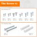 PUTORSEN TV Safety Strap Furniture Straps Child Safety Adjustable Anti Tip TV Strap and Punch-Free Clamp for Baby Proofing VESA Mounting Option Metal Connectors Black - Buy Online on GoSupps.com
