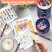 Caliart 34 Double Tip Brush Pens - Artist Fine & Brush Markers for Adult Coloring Book - Pen Art Craft Supplies Kit - Buy Online on GoSupps.com