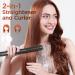 5 in 1 Wand Curling Iron Set - Kinked Curls Flat Iron & 3 Ceramic Barrels - Fast Heat Rose Gold Hair Waver Curler - Buy Online on GoSupps.com