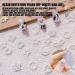 Pearl Nail Charms 200 Pcs Pearls Nail Art Charms 3D Love Heart Star Flower Bow Nail Art Decorations for Nail Art Design DIY Crafting (Beige) - Buy Online on GoSupps.com