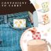Vicenpal Compact Mirrors Set - Fruit Design Mini Pocket Mirrors for Makeup - Double Sided Magnifying Portable Mirrors - Ideal Gift for Women, Girls, Mother, Kids (6 Pcs) - Buy Online on GoSupps.com