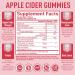 Purely Optimal Apple Cider Vinegar Gummies - Cleanse & Weight Management with Vitamin B12, Folate, Beet Juice, Pomegranate Juice - 60 Gluten-Free Gummies - Buy Online on GoSupps.com