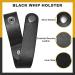 Ardour Crafts Genuine Leather Whip Holster - Black Handmade Holder for Riding Whips & Crops - Buy Online on GoSupps.com