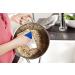Vileda Glitzi Plus Scouring Pad Sponge - 3 Pack for Effective Cleaning | International Shipping Available - Buy Online on GoSupps.com